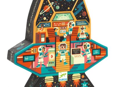 Formadobozos puzzle - Űrállomás, 54 db-os - Space station