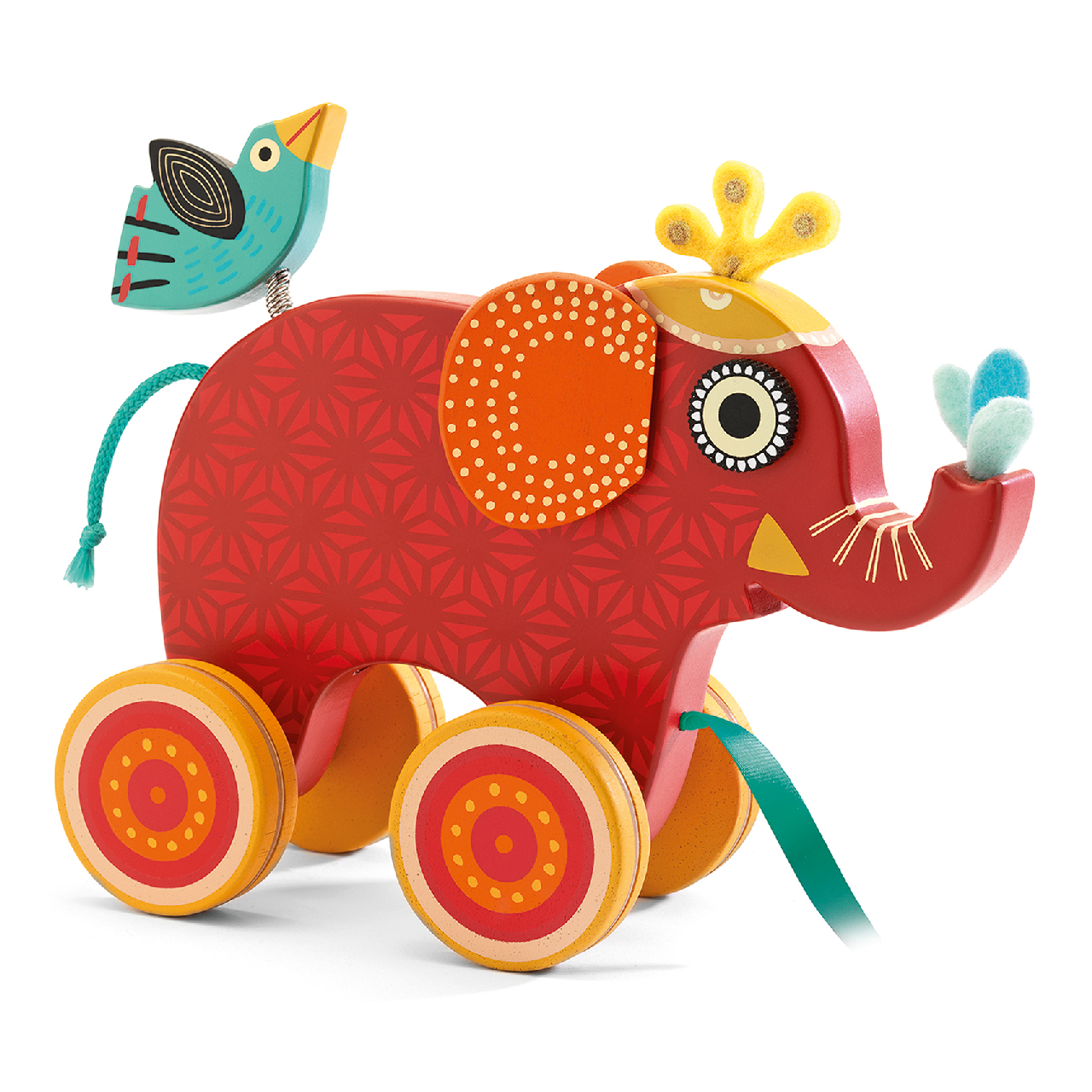 Húzható játék - Indy a türelmes elefánt - Indy