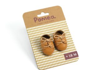 Játékbaba cipő - Barna cipőcske - Brown shoes