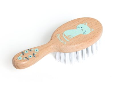 Játékbaba kiegészítő, szépítkezés - Baba hajkefe - Hair brush