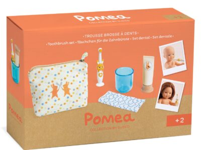 Játékbaba kiegészítő, tisztálkodás - Fogmosás - Toothbrush set