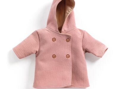 Játékbaba ruha - Kapucnis kabát - Hooded coat