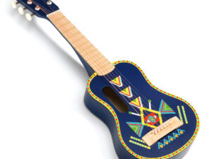 Játékhangszer - Gitár, 6 húros - Guitar 6 metallic ropes