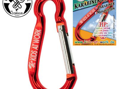 Karabiner 80 mm, alumínium