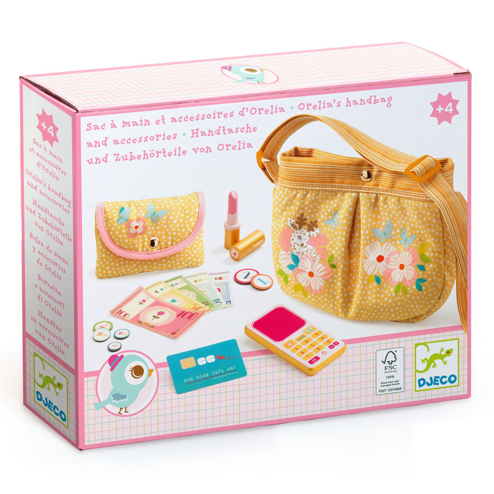 Kézitáska kiegészítőkkel - Orsolya - Orelia’s handbag and accessories