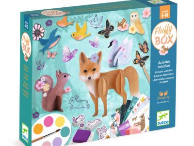 Kreatív műhely - 6 technika 1 dobozban - Bájos bolyhos - Fluffy box
