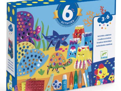 Kreatív műhely - 6 technika 1 dobozban - Tengeri örömök - Seaside delights