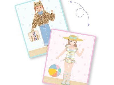 Mágneses képkirakó - Variációk 12 öltözetre - Inzebox Dressing