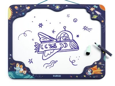 Mágnestábla - Űrhajós illusztációval - Space board