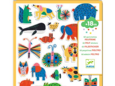 Matricák - Állatkák mindenhol! 60 filcmatrica - Animals everywhere!