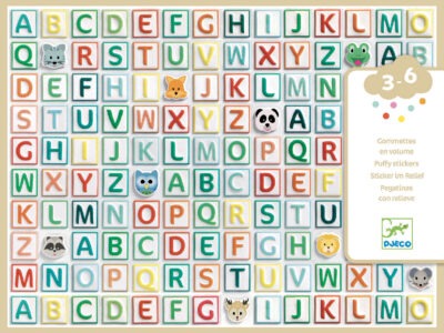 Matricák - Betűk - Alphabet stickers