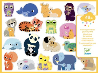 Matricák - Összetartozás - Coloured stickers mums and babies