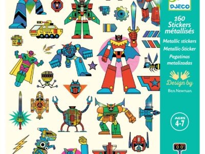 Matricák - Robotok - Robots