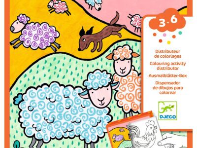 Meglepetés adagoló színező - Tanya - Coloring dispenser, Farm