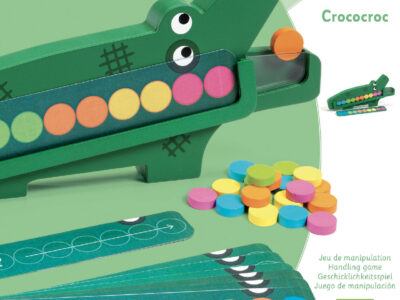 Memóriajáték - Színre szín kroki - Crococroc
