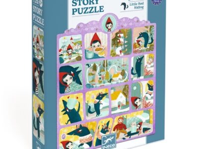 Mese puzzle - Piroska és a farkas, 35 db-os - Little Red Riding Hood