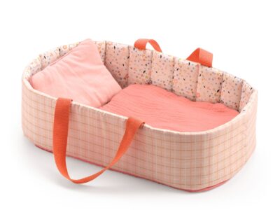 Mózeskosár - Halvány rózsaszín - Bassinet Pink Lines