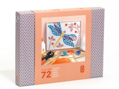 Műterem 72 - Mozaikkép, Szítakötő - Atelier 72, Mosaic