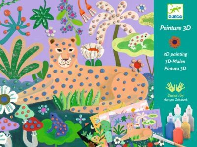 Művészeti műhely - Festés kiemelkedően - Trópusi erdő - Tropical forest