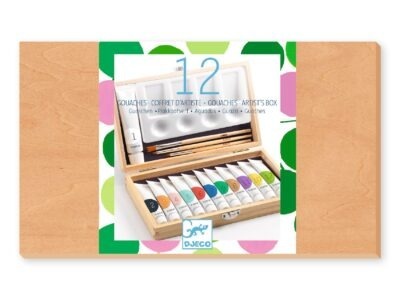 Művészeti műhely - Festő készlet - 12 Gouaches - Artist’s box