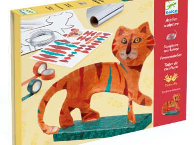 Művészeti műhely - Szoborkészítés - A tigris - The tiger