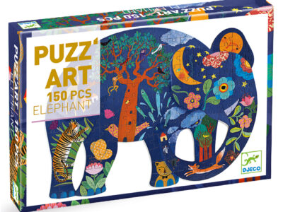 Művészeti puzzle - Elefánt, 150 db-os - Elephant