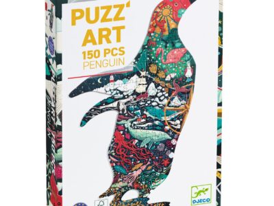 Művészeti puzzle - Pingvin, 150 db-os - Penguin