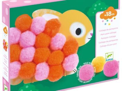 Pompom-kép készítés - Állatok és pomponok - Animals and Pom-pom Circles