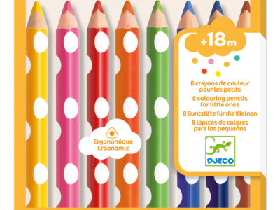 Színesceruza készlet piciknek - 8 szín - 8 colouring pencils for little ones