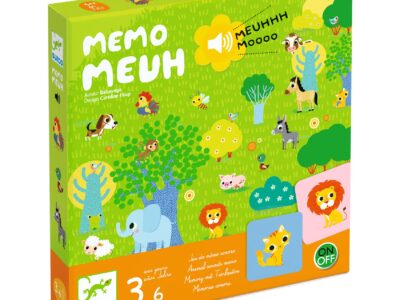 Társasjáték - Hangos-képes bujócska - Memo Meuh