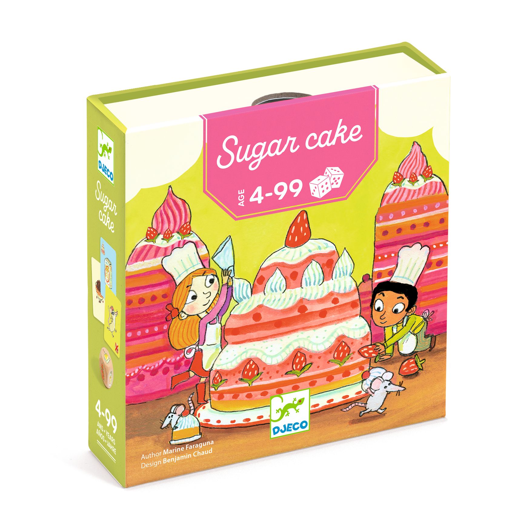 Társasjáték - Kockacukor - Sugarcake
