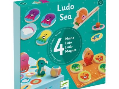 Társasjáték - Tengerben - Ludo Sea - 4 games