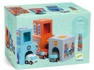 Toronyépítő kocka - Autók városa - TopaniCar