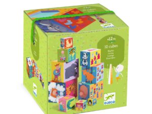 Toronyépítő kocka - Mulatságos építő - 10 funny blocks