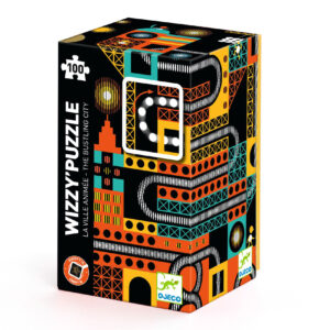 Varázs puzzle - Városi nyüzsgés, 100 db-os - The lively city