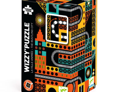 Varázs puzzle - Városi nyüzsgés, 100 db-os - The lively city