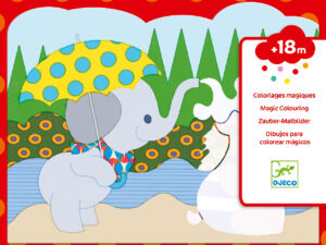 Vízzel színező készlet - Bújócska a szabadban - Hidden outside