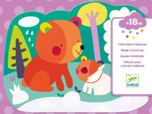 Vízzel színező készlet - Bújócska az erdőben - Hidden in the woods