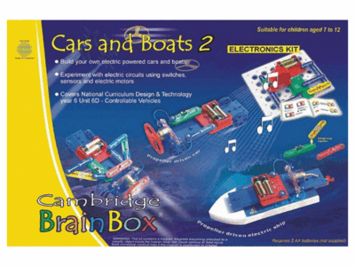 Brainbox Elektronika - Autók és hajók készlet - Cars & Boats 2