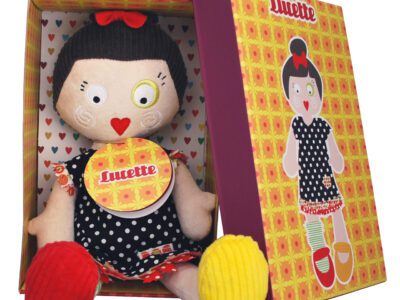 Plüssbaba 34 cm - Lucette