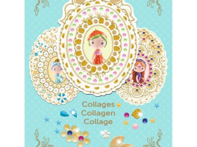 TINYLY kreatív - Kollázs készítés, Eperke és barátai - Collages Berry & Co
