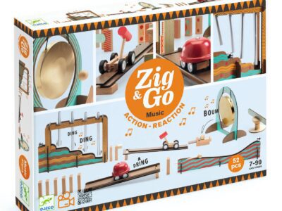 Építőjáték - Sokasodó muzsikáló, 52 db-os - Zig and Go - Music